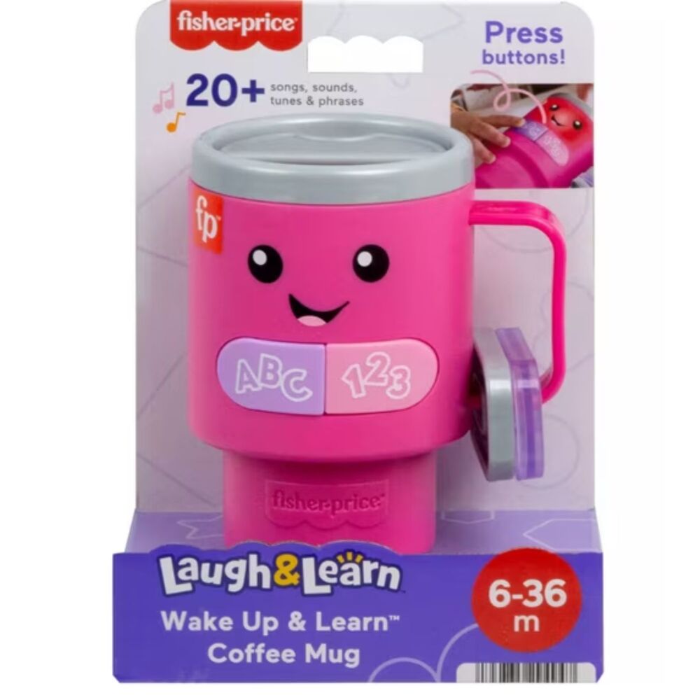 Fisher-Price Laugh & Learn Wake Up & Learn Coffee Mug
